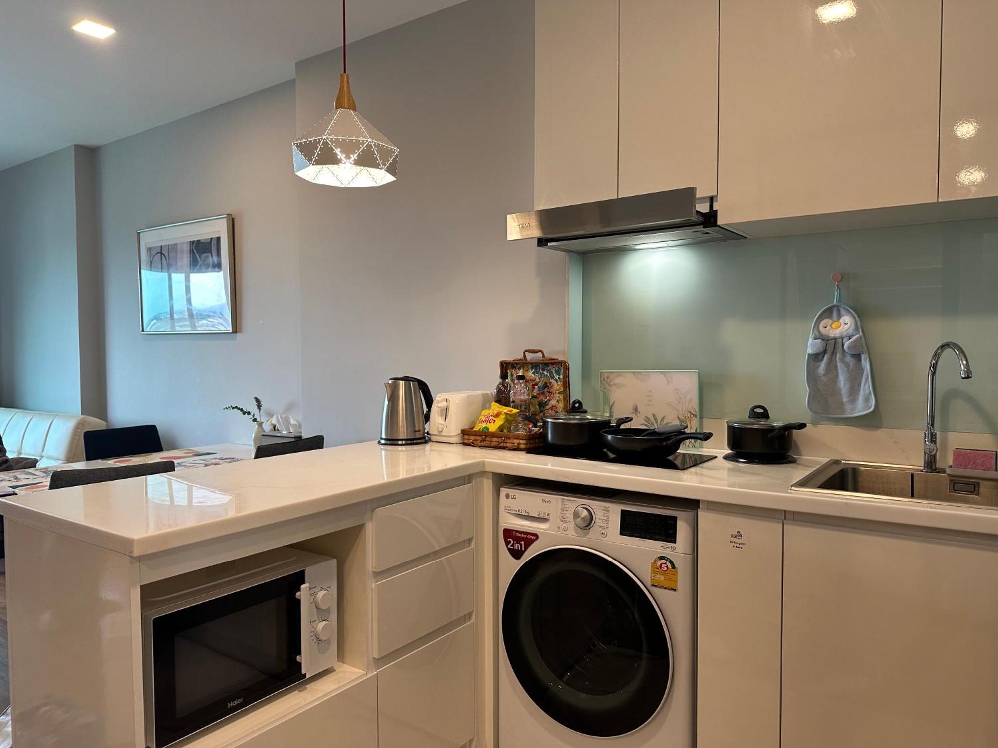 New & Cozy 2 Bedroom @ The Astra Sky River Chiang Mai Buitenkant foto